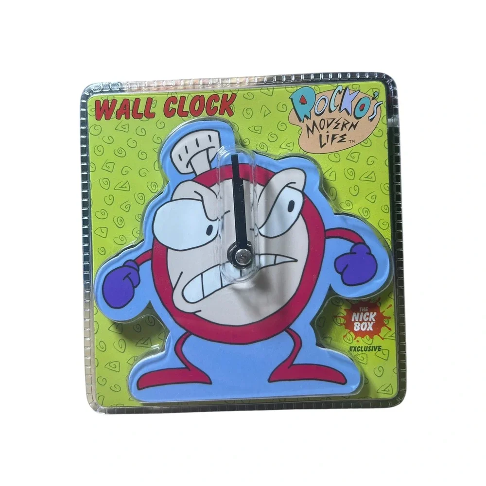 Rocko's Modern Life Wall Clock The Nick Box Exclusive CultureFly Nickelodeon